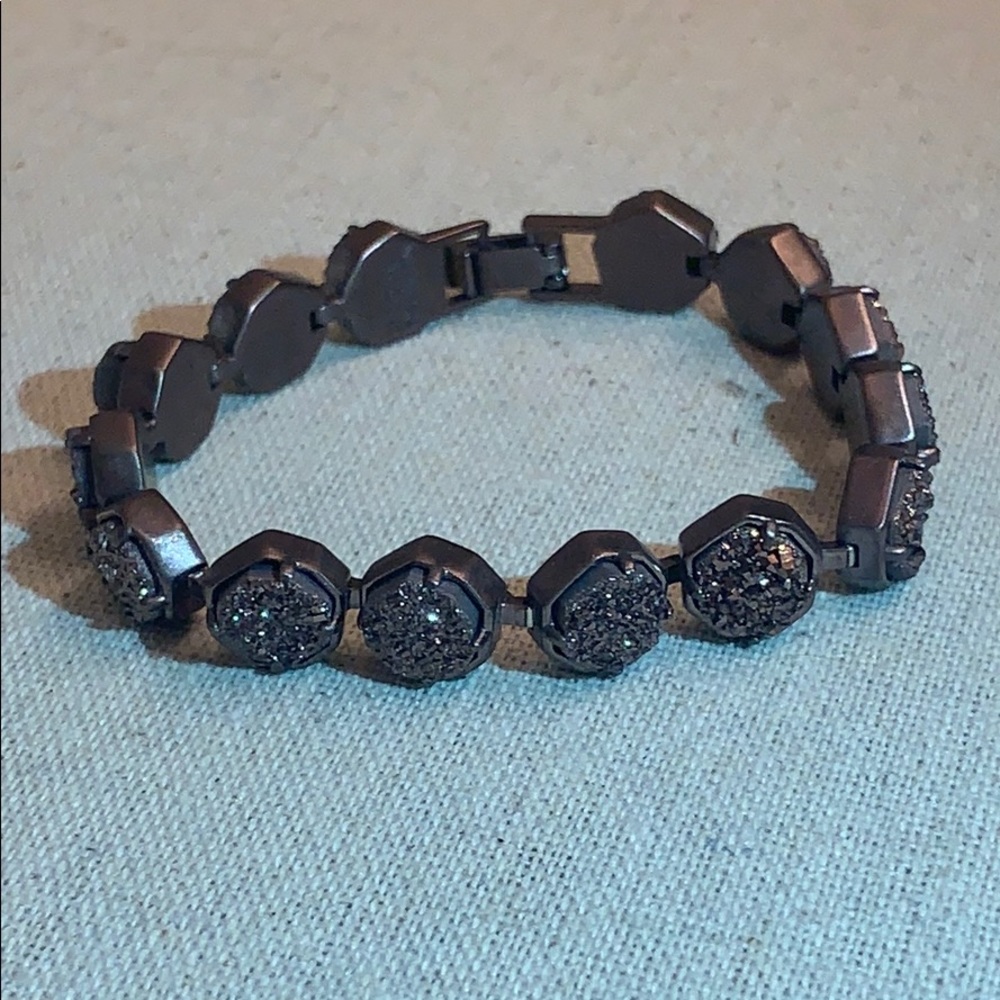 Chocolate Brown Link Bracelet